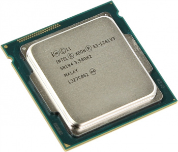  Intel Xeon E3-1241V3 Haswell (3500MHz, LGA1150, L3 8192Kb), BOX