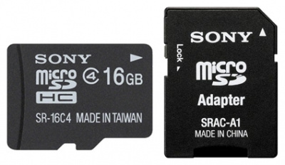     Sony SR16A4 16 GB with adapter - 