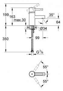  Grohe Essence 34294000