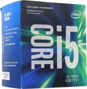  Intel Core i5-7600 BOX (4*3.5, 6) Socket1151