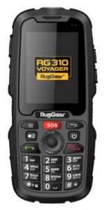    RugGear RG310 Voyager, black - 