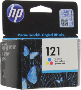     HP 121 CC643HE, blue, yellow, magenta - 