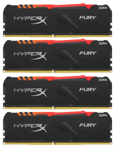   HyperX FURY RGB HX424C15FB3AK4/32 DDR4 4x8Gb 2400MHz