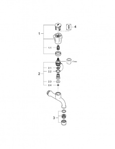  Grohe 30098001 Costa L ( ),  (30098001)