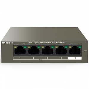  IP-COM 5PORT 10/100/1000M G1105P-4-63W