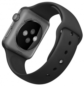 - Apple Watch Apple Sport 42mm Space Gray Al/Black Sport