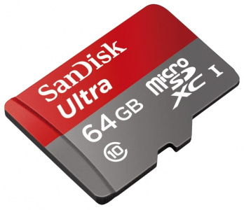     Sandisk Ultra microSDXC 64Gb UHS-I + SD- - 