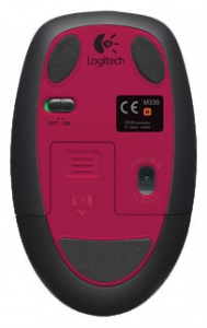   Logitech M345 Fire Red - 