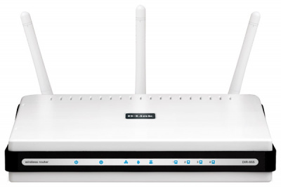 Wi-Fi   D-link DIR-655 White