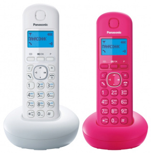    DECT Panasonic KX-TGB212RU1 White/Pink - 