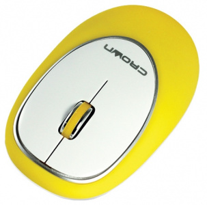   CROWN CMM-931W Yellow USB - 