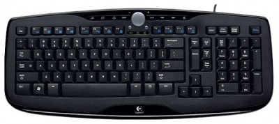   Logitech Media Keyboard 600 Black USB - 
