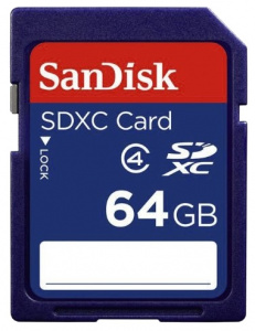     SanDisk SDXC Class 4 64GB - 