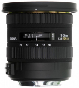    Sigma AF 10-20mm F/3.5 EX DC HSM Canon - 
