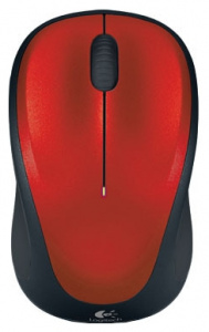   Logitech Wireless Mouse M235, Red - 