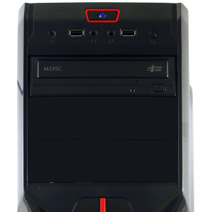   iRU Home 501 (Core i3-4170/6Gb/1000Gb/DVD-RW/NVIDIA GeForce GTX950/LAN1000/DOS), Black