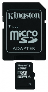     Kingston SDC4/16GB + adapter - 