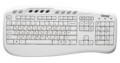    Chicony KB-0503-W White - 