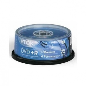 DVD- TDK DVD+R47CBED25 (25 )