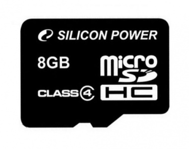     Silicon Power microSDHC 8Gb Class 4 - 