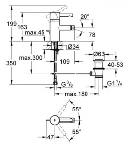  Grohe Essence 33603000