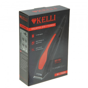    Kelli KL-7008, black/red