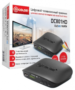 TV- D-Color DC801HD black