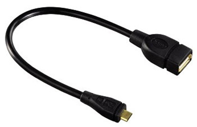 -   USB 2.0 micro B (m) - A (f) 0.15m