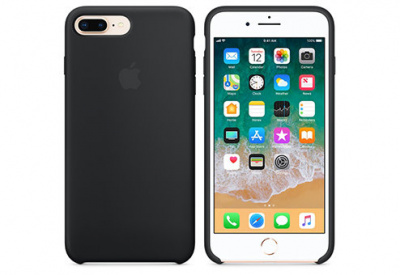    Apple  iPhone 8 Plus / 7 Plus Silicone Case MQGW2ZM/A - Black - 