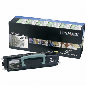     Lexmark X340A11G, black - 