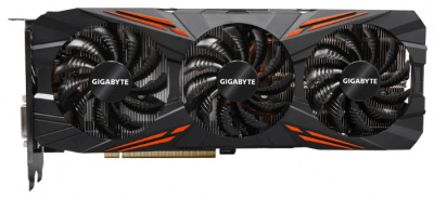  Gigabyte GeForce GTX 1070 G1 Gaming (8Gb GDDR5, DVI-D + HDMI + 3xDP)