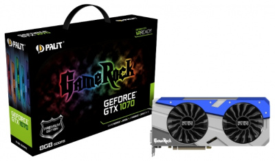  Palit GeForce GTX 1070 1670Mhz 8192Mb