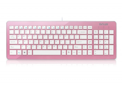    Delux DLK-1500 Pink/White USB - 