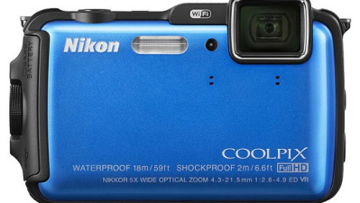    Nikon CoolPix AW120, Blue - 