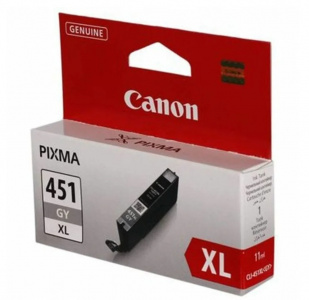    Canon CLI-451GY XL, Grey - 