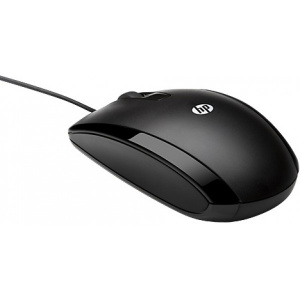   HP X500 Wired Mouse E5E76AA Black USB - 