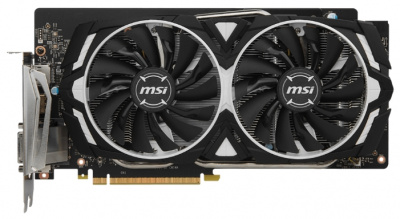  MSI GeForce GTX1060 ARMOR 6G (GDDR5, DVI-D + HDMI + 3xDP)