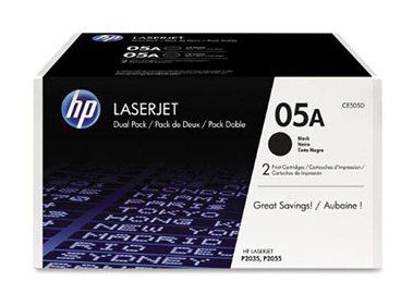     HP 05A 2-pack Black - 