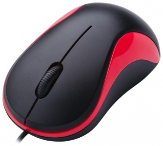   Oklick 115S Optical Mouse for Notebooks Black-Red USB - 