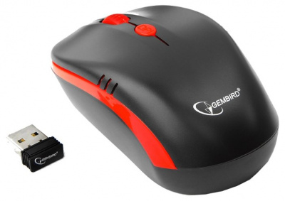   Gembird MUSW-350 Black-Red USB - 