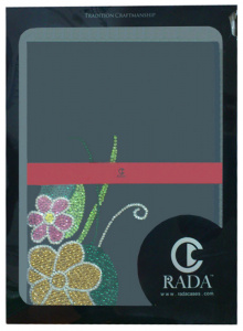  -  Rada Flower  iPad 2/3 Black