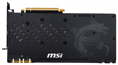  MSI GeForce GTX 1080 1708Mhz PCI-E 3.0 8192Mb 10108Mhz 256 bit DVI HDMI HDCP