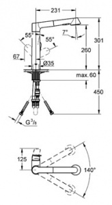  Grohe K7 32176000