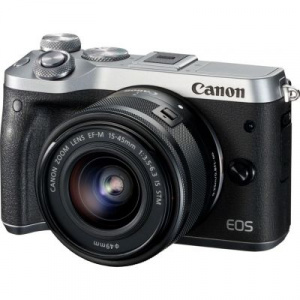    Canon EOS M6 Kit (15-45 IS STM) Black/Silver - 