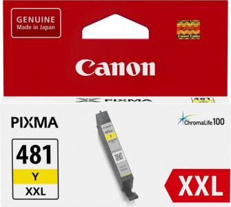     Canon CLI-481XXL, Yellow - 