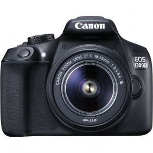     Canon EOS 1300D Kit EF-S 18-55 III, black - 