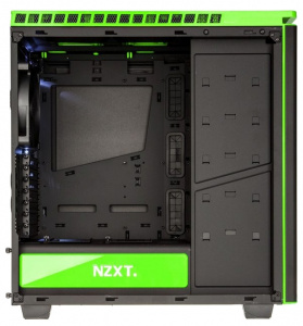    NZXT H440, Black/green w/o PSU