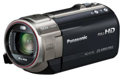    Panasonic HC-V710, Black - 