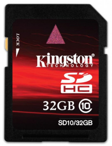     Kingston SDHC 32Gb (SD10V) - 