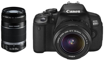     Canon EOS650Dkit EF-S 18-55 IS III black - 